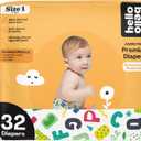 Hello Bello Premium Baby Diapers Size 1, 32 Count of Disposable, Extra-Absorbent, Hypoallergenic Baby Diapers with Snug and Comfort Fit, Alphabet Soup