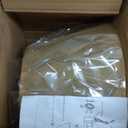 Swing Arm Wall Sconces, Plug-in Wall lamp, Bedroom Wall lamp, White Fabric Shade with dimmable Switch and USB Charging Port, Suitable for Bedside, Living Room, Reading (Black, Gold Shadow)