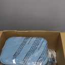 Bella 6 Qt Slim Air Fryer, Fits-anywhere Kitchenware, EverGood Ceramic Nonstick Coating, Adjustable Temperature, 6 Preset Cooking Options, 60 Min Auto Shutoff w Audible Tone, 5 Lb Capacity, Surf