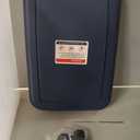 IRIS USA Dog Food Storage Container, Up to 30 lbs, Navy, Made in USA