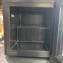 COWSAR 1.1 Cu Ft Compact Mini Freezer, 7 Temp Settings (-18F to -10F), Removable Shelf Display Freezer for Home/Kitchen/Dorm/Office, Suitable for Ice Cream/Meat/Seafood (Black)