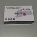 Handheld Sewing Machine, Portable Mini Sewing Machines for Beginners with Two Speeds, with Complete Accessories Kit, Easy to Use Hand Sewing Machine Suitable for Home, Travel and DIY