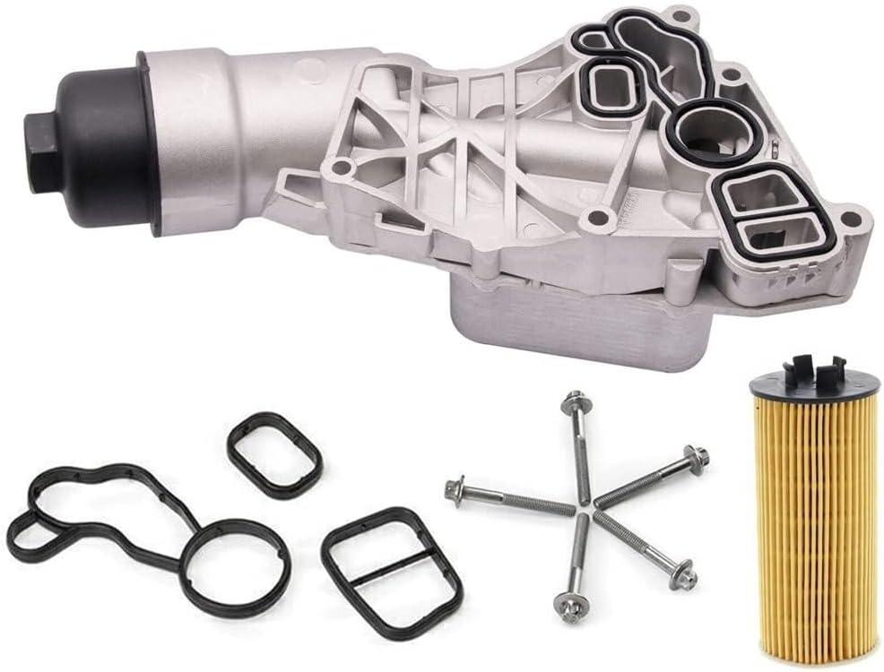 11428585235 11428511391 Alloy Aluminum Oil Cooler Filter Housing Assembly 2014-2024 For BMW 218i 220i i8 Replacement # 11428585235 11428511391