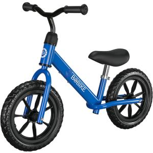 Bobike Toddler Balance Bike Toys for 2 to 5 Year Old Girls Boys Adjustable Seat and Handlebar No-Pedal Training Bike Best Gifts for Kids | Toys, Adjustable Seat, Adjustable Handlebar, Best Gifts for Kids (Blue)
