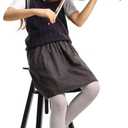 Ballet Tights for Girls - Ultra Soft Elastic Footed Tights for Toddler Girls - Warm Stockings (Beige)