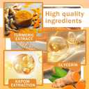 9 Pcs Turmeric Skincare Set with Moisturizing Facial Cleanser,Toner,Face Serum, Facial Cream, Eye Cream,Travel Size Lip Balm and 3 Hydrating Face Sheet Masks Skin Care Set