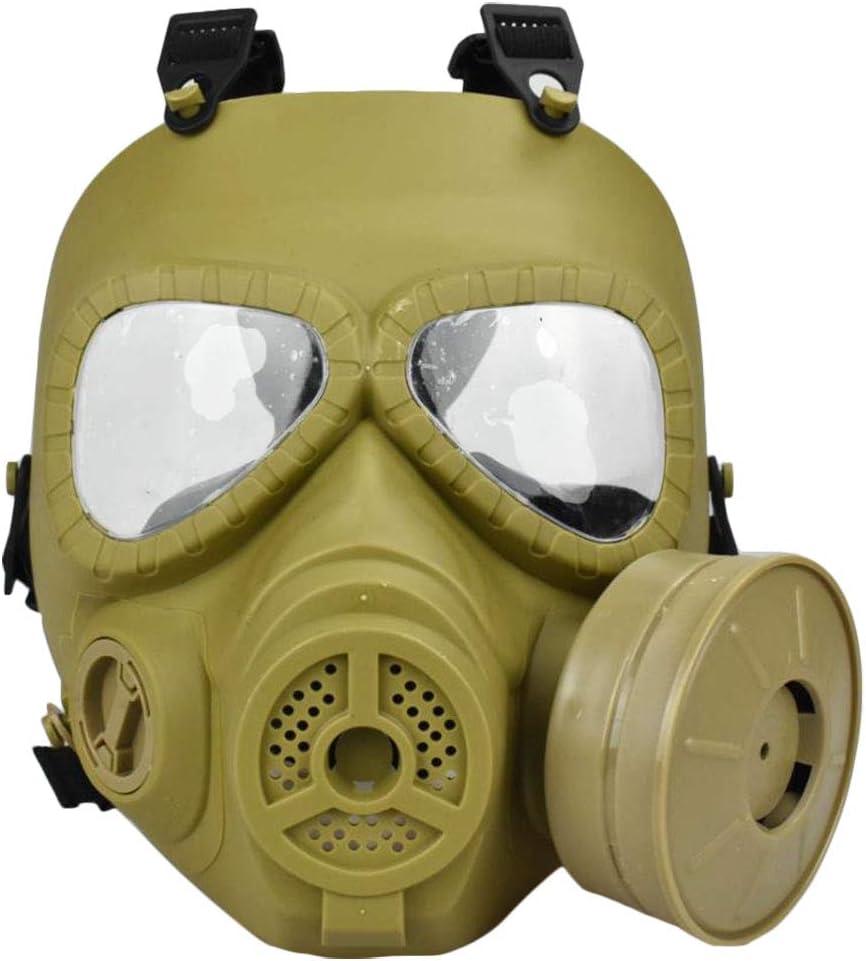 Airsoft Tactical Protective Mask M88 Helmet Full Face Eye Protection Skull CS Mask Adjustable Strap One Size fits All Airsoft BB Gun CS Game Party