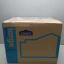 Weysat 3 Pack Large Wood Crates Box for Storage 16 x 12 x 9.5 Inches Unassembled Wooden Milk Crates with Handle Decorative Nesting Box for Winter Display Rustic DIY Office Home Retail Art Craft (Wood) (natural color)