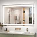 44x 30 LED Mirror for Bathroom, Lighted Vanity Mirror with Lights, Dimmable, Anti-Fog, ETL Listed (Front Lit + Backlit)