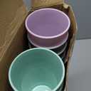 24 Pcs Unbreakable Plastic Cups Set, 12 Pcs 14 oz and 12 Pcs 20 oz Reusable Plastic Cups, Stackable Water Tumblers, Drinking Cup for Kitchen, BPA-free, Dishwasher and Microwave Safe, 6 Colors (6-Light Multicolor)