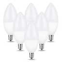 B11 General Purpose Light Bulbs, 6W, 6pack 