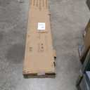 Flash Furniture Amara 72" x 12" x 12" Birchwood Bar Top Riser with Folding Silver Legs, Wooden Foldable and Portable Riser for Event and Bar Tables