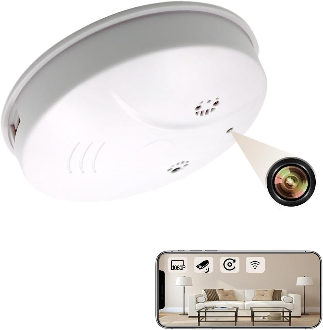 Mini Camera HD 1080P Small Camera Wireless Nanny Cam with Night Vision Motion Detection Remote View, WiFi Hidden Camera Indoor Security Camera for Home Pets