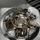 TULALUX Wheel Skins Compatible with 2005-2023 Toyota Tacoma ; 16 inch Wheel Covers; Set of 4 Packs (Chrome)