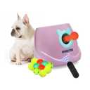 Automatic Dog Ball Launcher, Dog Ball Fetch Machine with Remote Control, Auto Ball Thrower for Small Dogs and Puppies, Pet Self Playing Toys, Indoor ...