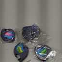 5 Pack Compatible with Dymo Letratag Refills Replacement for Dymo Label Maker Refills 12mm x 4m(1/2" x 13') Colored Plastic Label Tape for Letra Tag LT 100H 100T QX50 Handheld Label Maker Tape Refill (Black on White/Yellow/Green/Orange/Neon Pink)