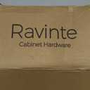 Ravinte 30 Pack 1-1/4 inch Kitchen Cabinet Knobs Champagne Bronze Dresser Zinc Pulls Door Drawer Handles for Dresser Drawers