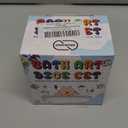 Garybank 12 Pack Bath Crayons for Toddlers 1-3, with 3 Drawing Prompt Dice, Non-toxic Formula Bathtub Crayons, Washable & Smoothly Paint Wet and Dry On Wall, Easy Grip Shell to Draw