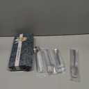 JASHII Flatware Set 32-piece Silverware Set Matte Finished Cutlery Set Service for 8 Include Knife/Fork/Spoon/Coffee spoon Dishwasher Safe (Silver)