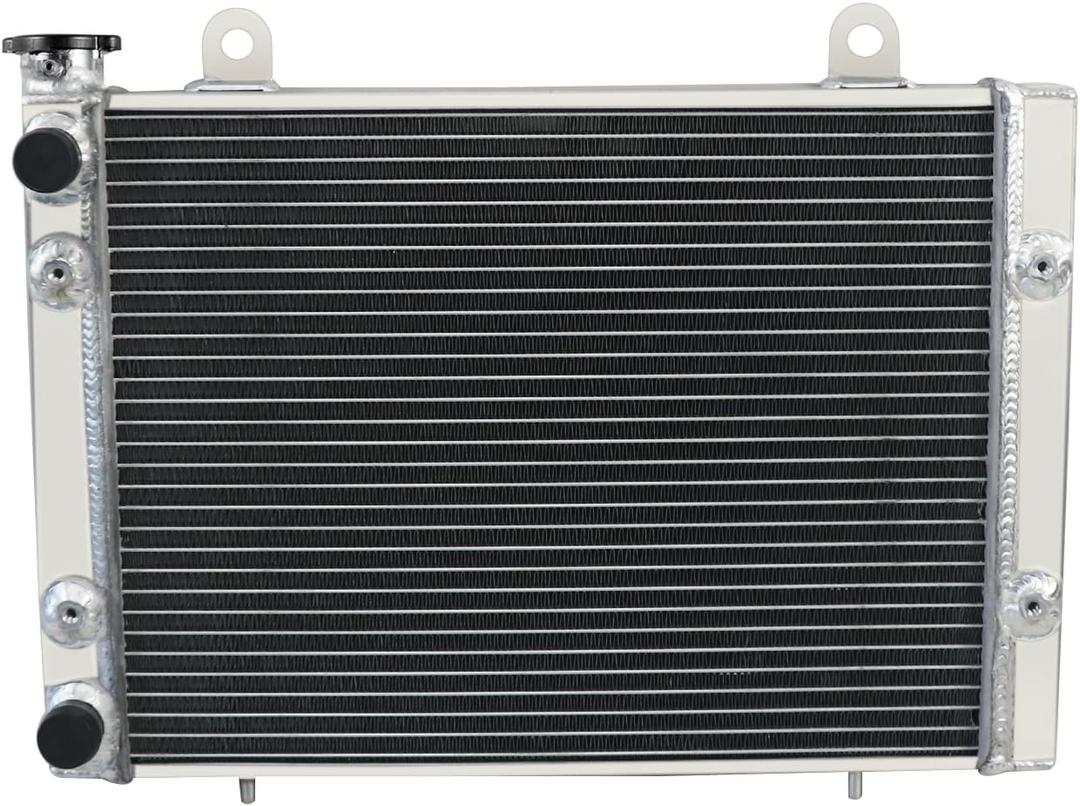 Aluminum Radiator Compatible with 2010-2014 Polaris Ranger 400 500 800 XP 800 4X4 EFI 2010 2011 2012 2013 2014 Aluminum Radiators
