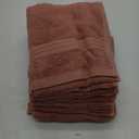 Washcloths - 13x13 Inch 100% Cotton, Super Soft, Highly Absorbent & Lightweight - Ideal for Everyday Use, Spa & Gym (Dusty Rose - Pack of 12)