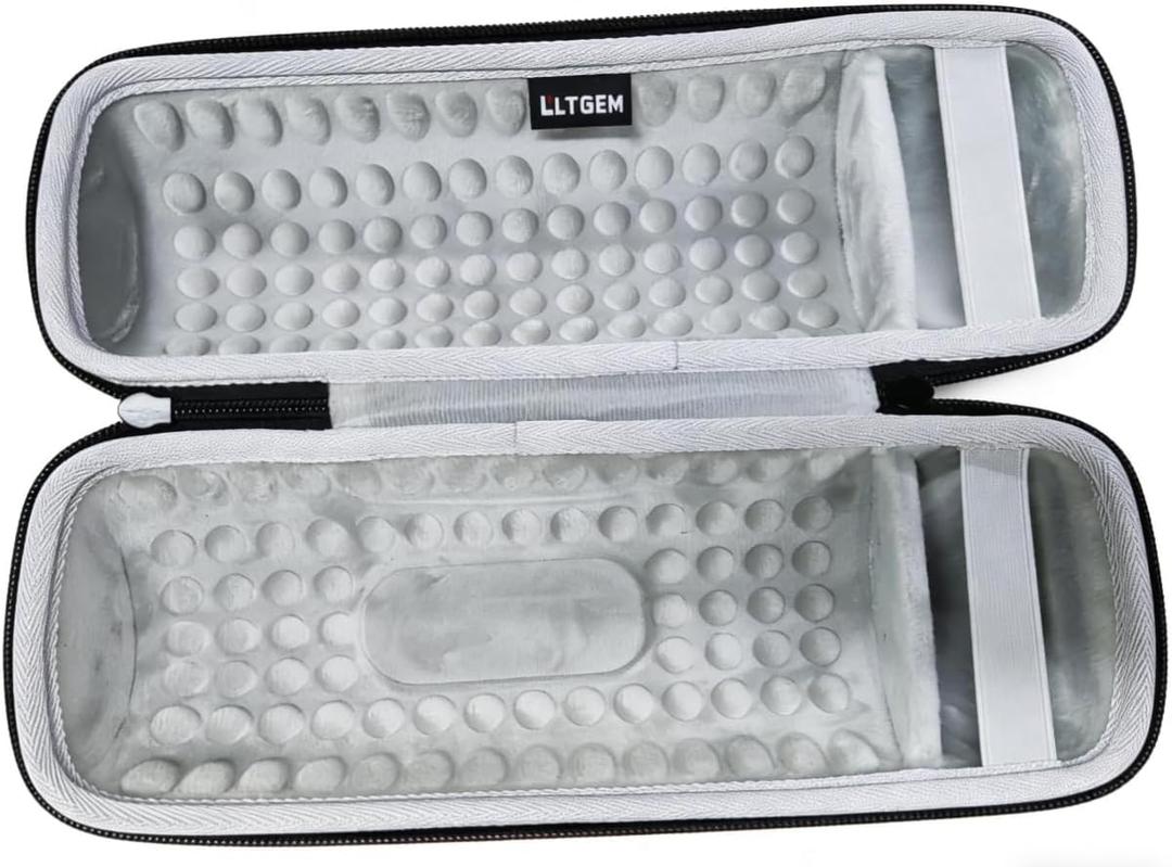 LTGEM Case Compatible with JBL Pulse 4/3 Waterproof Portable Speaker, Black+Grey