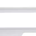 240338001 (TOP) and 240337901 (MIDDLE) Door Shelf Bin Racks Compatible with Frigidaire Refrigerator
