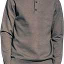 ZVX Brown Collared Men's Sweater, Size XL