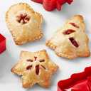 Holiday Mini Pie Mold, Hand Pie Press Mold Maker for Baking, Party Potluck Hand Pie Molds, Pumpkin Cookie Cutters, for Festivals and Parties 3pcs