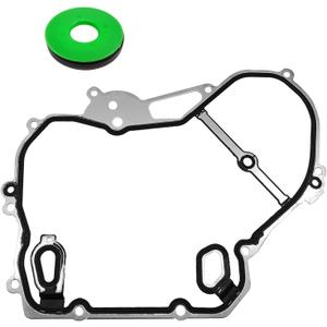 Timing Cover Gasket Set - Compatible with 2002-2016 2.0L 2.2L 2.4L Chevy Cobalt Captiva Sport HHR Impala,GMC Terrain,Pontiac G5 G6 Buick Regal, Verano, Replace# TCS46079, 24435052