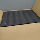 For LS Intake Manifold Low Profile Cathedral Port 92mm Compatible with Chevy GMC Pontiac LS1 LS2 LS6 Sheet Metal Fabricated EFI (Black)