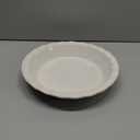 MALACASA Pie Pan, Stoneware Pie Dish for Baking, 45 OZ Deep Dish Pie Pans 9 Inch, Embossed Quiche Baking Dish for Oven, Fluted Dish Pie Plate for Apple Pie, Pot Pie and Quiche, Set of 1, Series LYDIA