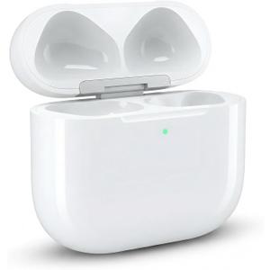 Compatible for AirPods 4 Charging Case Replacement AirPod 4th Generation with Wireless Charging Bluetooth Pairing Sync Button (No Earbuds) (Compatible for AirPods 4th)