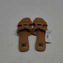 SM New York  Ariana Cognac  Buckle Sandals 10