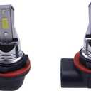 2PCS 12V 6000K Headlight White Bulbs POL-4011029 4011029 Compatible With 1993-2018 Polaris Ranger Headlight 700 80W RZR 500 800 900