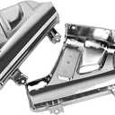 Chrome ABS Front Fender Covers Fairings Fit For Honda Goldwing 1800 GL1800 ABS GL1800P 2001-2017