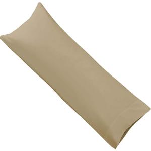 AB Lifestyles Body Size Camel Pillowcases 21x60 100% Cotton