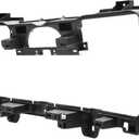 HECASA Front Bumper Grille Shutter Compatible with 2014-2019 GMC Sierra 1500 2500 HD 3500 HD Replacement for 85632900 23267374 Bumper Air Radiator Support Grid Bracket