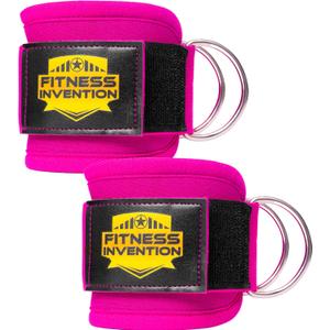 Ankle Straps for Cable Machines (Pair)  Adjustable Padded Ankle Cuffs for Glute & Leg Workouts  Kickbacks, Leg Extensions, Hip Abductors & Lower Body Exercises (Pink) Ankle Straps for Cable Machines (Pair)  Adjustable Padded Ankle Cuffs for Glute & Leg Workouts  Kickbacks, Leg Extensions, Hip Abductors & Lower Body Exercises (Pink)