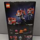 LEGO Icons Optimus Prime 10302 Transformers Figure Set, Collectible Transforming 2-in-1 Robot and Truck Model Building Kit for Adults, Perfect for Display or Play