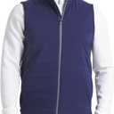PUMA Golf Men's Cloudspun Fleece Hybrid Vest - Bn (Blue, S)