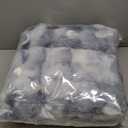 ORINOVA Tie-dye Blue Twin Cozy Faux Fur Blanket for Couch Bed Living Room 60x80 Furry Soft Fluffy Thick Warm Throw Blanket for Winter Home Gifts 860 GSM