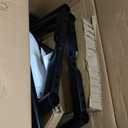 VASAGLE 360° Swivel Bar Stools Set of 2, Counter Height Bar Stools with Back, Boucle Fabric, Contemporary Modern, 25.4 Inch Tall, Kitchen and Home Bar, Cloud White ULBC130W01V1