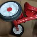 Radio Flyer Red Rider Trike, for Ages 2.5-5, Adjustable Seat, Steel Construction, Quiet Ride Wheels, Covered Storage Bin, Comfort Grip Handlebars, Easy Carry Seat Handle, Tricycle for Toddlers