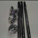 Zeerobee Curtain Rods for Windows 32 to 48, 1 Inch Industrial Wrap Around Black Curtain Rod, Indoor/Outdoor Room Divider Adjustable Drapery Pole, 32"-48"