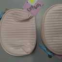 3 x Quilted cosmetic bag, pink