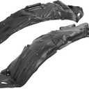 HECASA Front Inner Fender Liner Compatible with 2006-2011 Honda Civic Coupe 2-Door Splash Shield Guard Replacement for HO1250106 HO1251106 74101SVAA00 74151SVAA00 Driver & Passenger Side PE Plastic