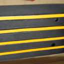VEVOR Car Driveway Rubber Curb Ramps, Heavy Duty Threshold Ramp, 2.6" High