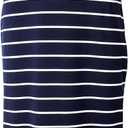 Roselux Women Sleeveless Scoop Neck Striped Maxi Sundresses Loose Racerback Long Dress (XXL)