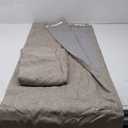 Blackout Curtains 2 Panel 50" x 108" Light Brown